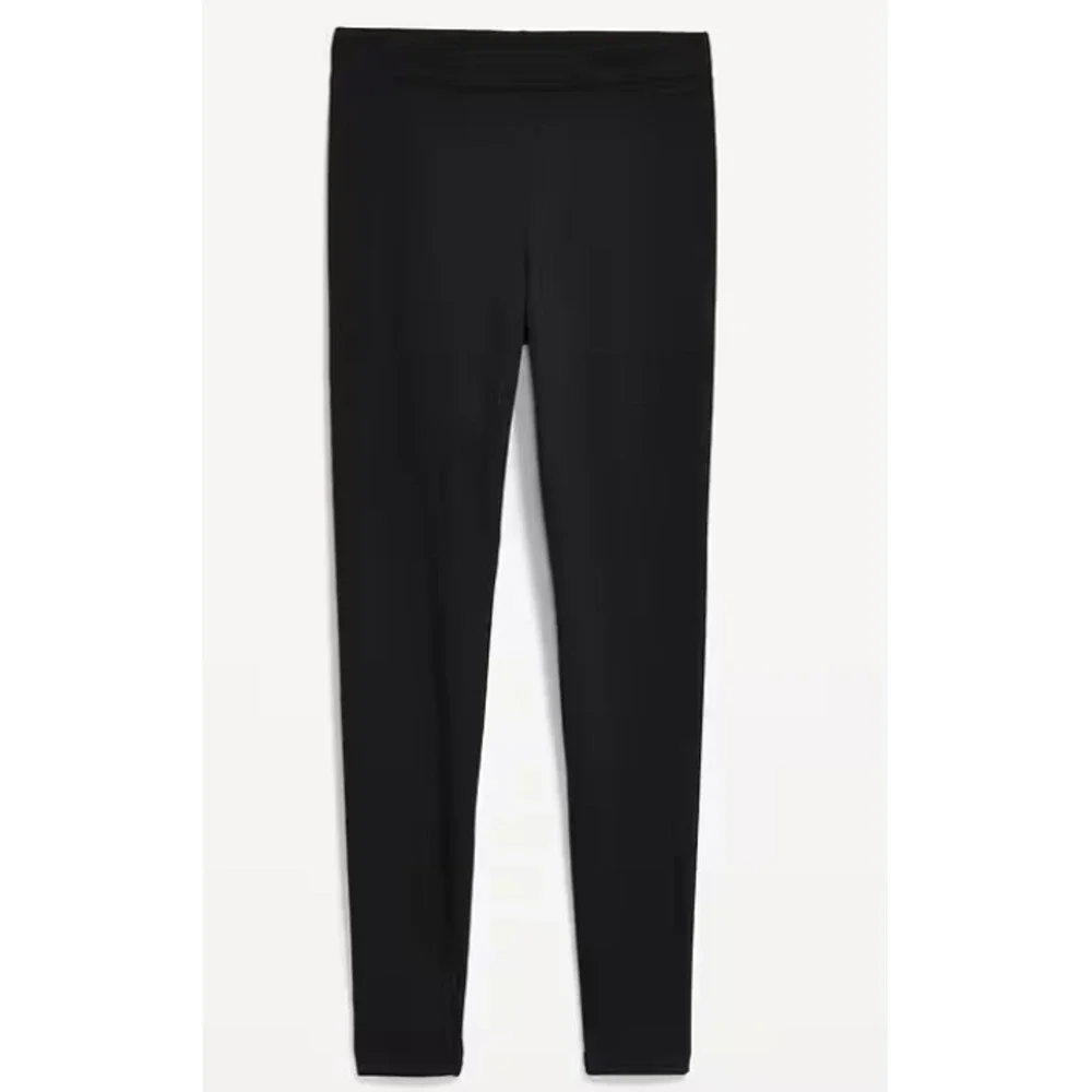 NWT Old Navy XL Blackjack High Waisted Fleece Lined Fashion Layering‎ Leggings